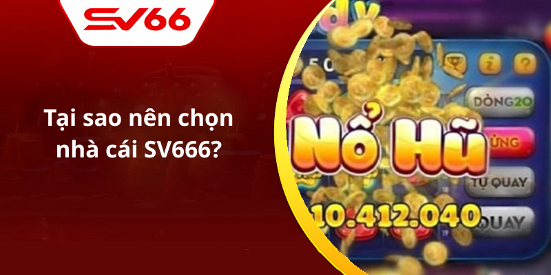 Tại sao nên chọn nhà cái SV666